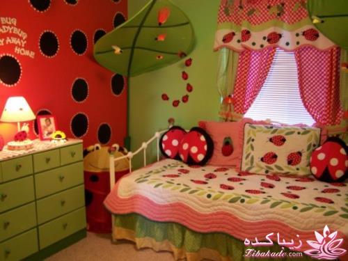 دوخت و تيكه دوزي سرويس خواب براي ني ني هاي خوشگل